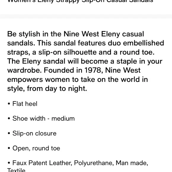 Nine West Eleny Studded Slides - Picture 4 of 7